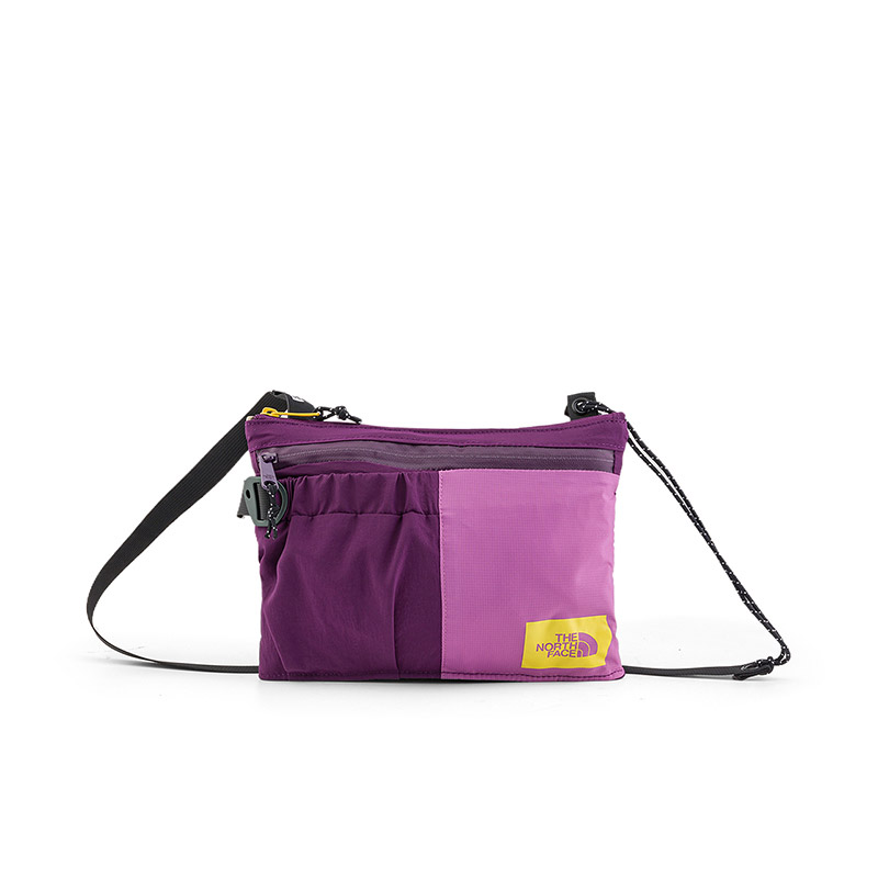 North face purple top label small shoulder bag